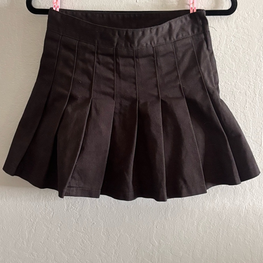 Elegant black Skater Skirt